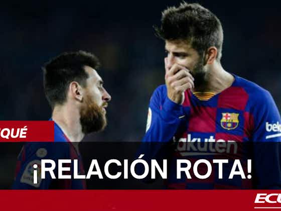Imagen del artículo:TREMENDA POLÉMICA || Messi llamó 'Judas' a Piqué antes de irse del Barcelona