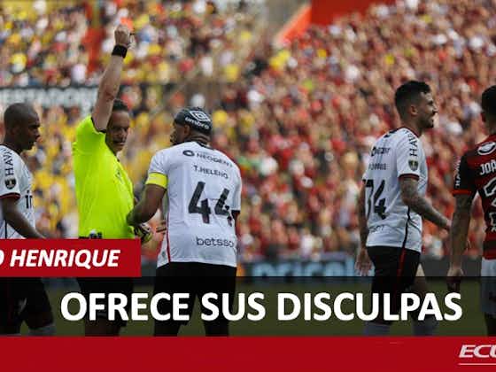 Imagen del artículo:LO LAMENTA || Pedro Henrique ofrece disculpas al Paranaense por su expulsión en la final