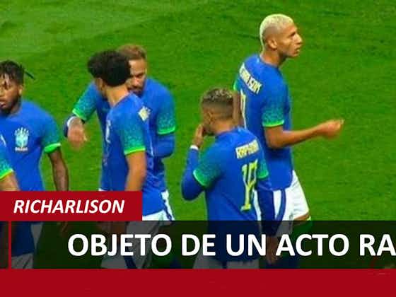 Imagen del artículo:BOCHORNOSO || (VIDEO) Richarlison fue objeto de un ataque racista durante la celebración de un gol