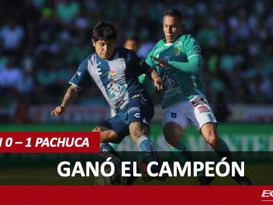 Imagen del artículo:UNO FUE SUFICIENTE || Pachuca de Romario Ibarra derrotó de visita al León de Ángel Mena