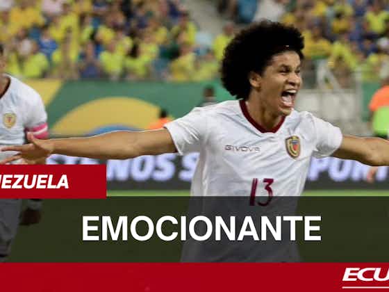Imagen del artículo:LO CANTARON TODOS || (VIDEO) El gol histórico de Eduard Bello a Brasil