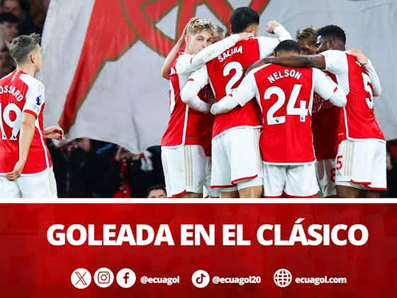 Imagen del artículo:PALIZA GUNNER || (VIDEO) Arsenal venció por goleada al Chelsea de Moisés Caicedo y es puntero de la Premier League
