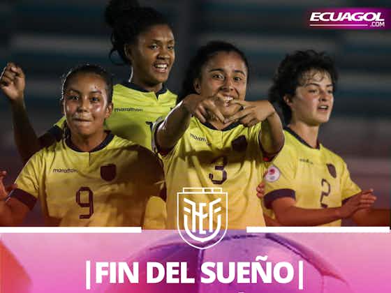 Imagen del artículo:DURA ELIMINACIÓN: La Selección Femenina de Ecuador igualó con Argentina y quedó eliminada