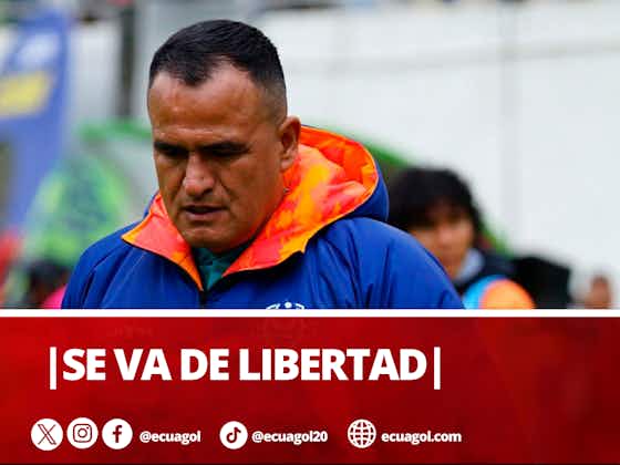Imagen del artículo:Geovanny Cumbicus no va más como entrenador de Libertad de Loja