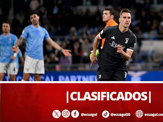Imagen del artículo:CLASIFICADOS || Juve avanzó en la Copa Italia a pesar de caer derrotado ante Lazio