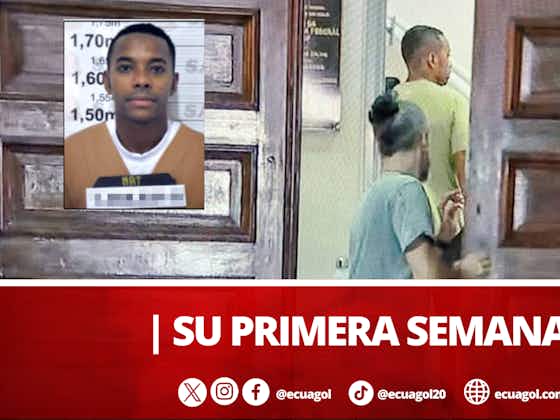 Imagen del artículo:SITUACIÓN COMPLEJA || Robinho fue reubicado en la prisión donde se encuentra detenido