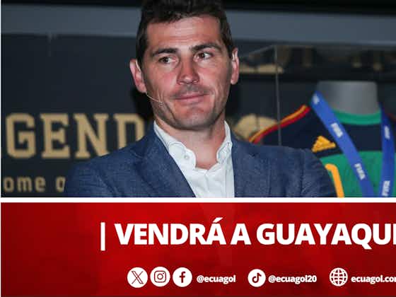 Imagen del artículo:ILUSTRE INVITADO || Iker Casillas llegará a Guayaquil como parte del PRO Summit 2024