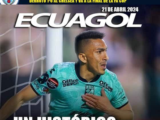 Imagen del artículo:EL ÁNGEL DEL GOL || (VIDEO) Ángel Mena anotó en la victoria de León sobre Monterrey