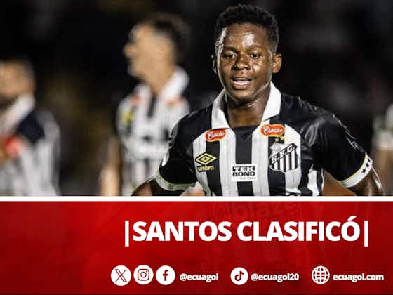 Imagen del artículo:Con Juan Cazares de titular, Santos clasificó a las semifinales del Campeonato Paulista