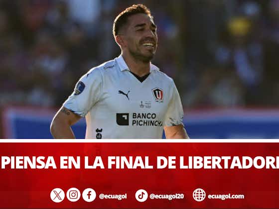 Imagen del artículo:“QUIERO A RIVER” || Lisandro Alzugaray, habló de una posible final de Copa Libertadores para Liga de Quito