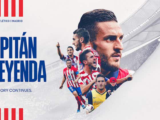 Article image:Our captain will continue to defend the colors of Atlético de Madrid