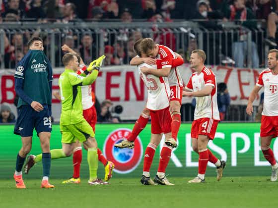 Article image:Player Ratings: Bayern Edges By Arsenal in Tight CL Clash