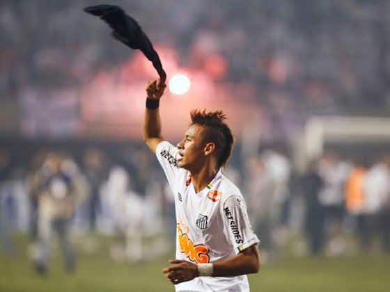 Imagem do artigo:Neymar comemora vitória do Santos e participa de chamada de vídeo com Marinho e Soteldo