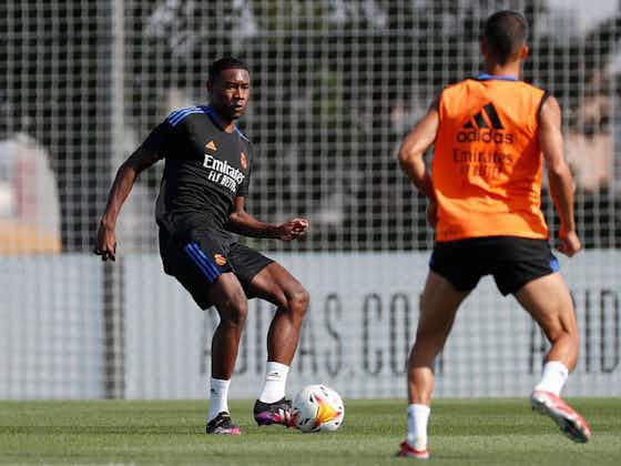 Imagem do artigo:David Alaba realiza seu primeiro treino pelo Real Madrid