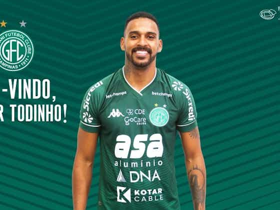 Imagem do artigo:De volta: Júnior Todinho é confirmado como novo reforço do Guarani para Série B
