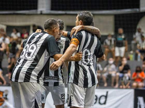 Imagem do artigo:Ceará goleia Jaraguá-SC e se sagra campeão da Copa do Brasil de Futsal