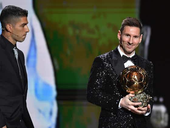 Imagem do artigo:Patrocinadora homenageia Messi pela sétima Bola de Ouro