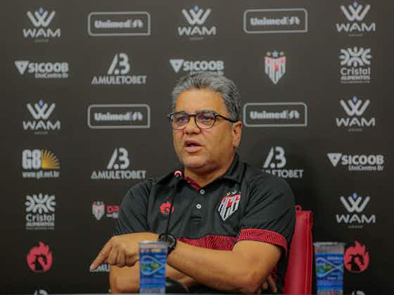 Imagem do artigo:Marcelo Cabo destaca postura do Atlético-GO: ‘imbatível dentro do Accioly’