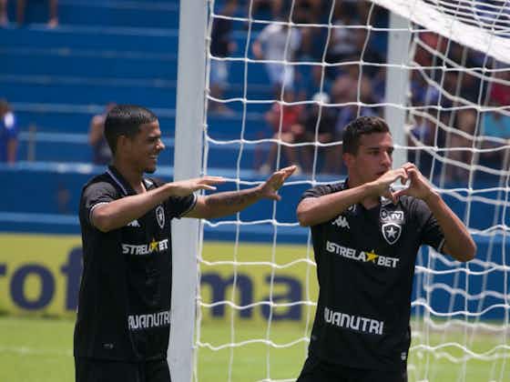 Imagem do artigo:Em jogo dos golaços, Botafogo vence o Taubaté, nos pênaltis, e avança na Copinha
