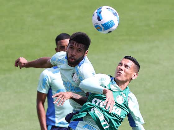 Imagem do artigo:Palmeiras faz último treino antes do confronto contra o Emelec