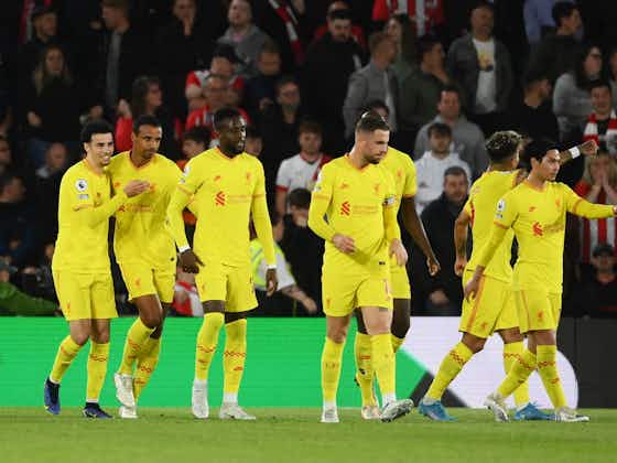 Imagem do artigo:Liverpool vence Southampton de virada e se mantém vivo na briga pelo título do Campeonato Inglês