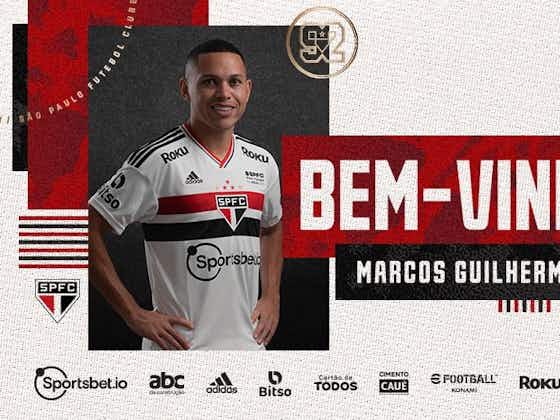 Imagem do artigo:São Paulo anuncia contratação do atacante Marcos Guilherme