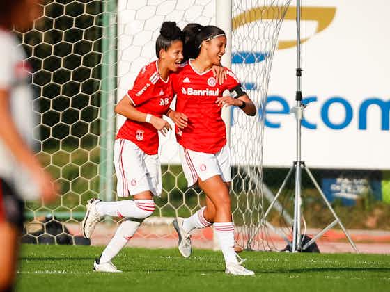 Imagem do artigo:Internacional vence o São Paulo e abre vantagem na final do Brasileirão Feminino Sub-20
