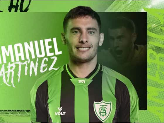 Imagem do artigo:Emmanuel Martínez é anunciado oficialmente como reforço do América-MG