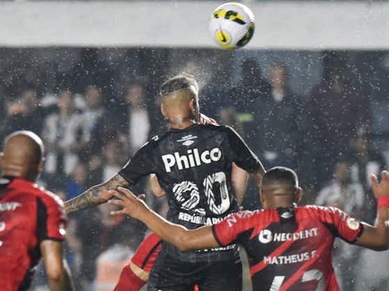 Imagem do artigo:Atuações ENM: Luan aproveita chance como titular em vitória do Santos contra o Athletico