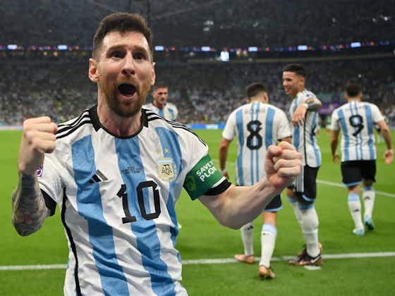 Imagem do artigo:Lionel Messi ressalta necessidade de um placar positivo para a Argentina: ‘Tínhamos que vencer’
