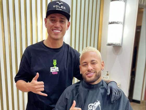 Imagem do artigo:Liberado pelo DM, Neymar atualiza visual com platinado para retorno à Seleção
