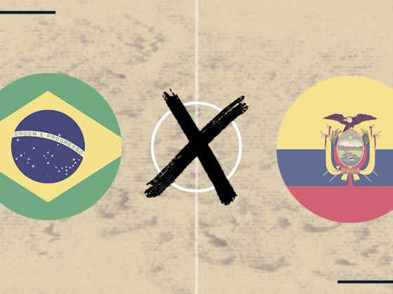 Imagem do artigo:Brasil x Equador: retrospecto, escalações, arbitragem e onde assistir