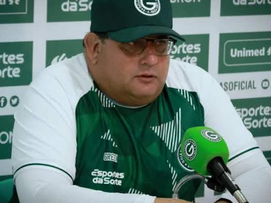 Imagem do artigo:Guto diz que faltou ‘consistência defensiva para o Goiás’ diante do CRAC pelo Estadual