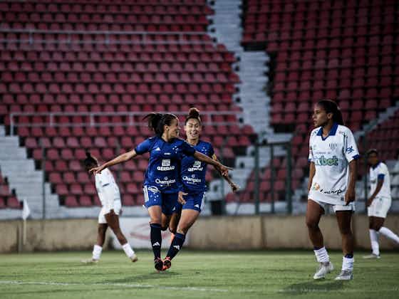 Imagem do artigo:Destaque do Cruzeiro Feminino, Mari Pires celebra seu primeiro gol em 2023: ‘Feliz e motivada!’