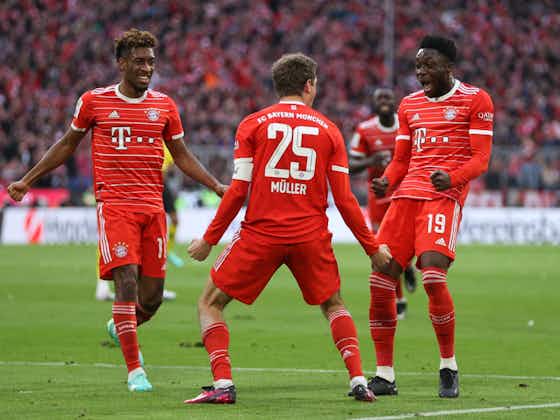 Imagem do artigo:Bayern de Munique domina Borussia Dortmund e assume a liderança da Bundesliga