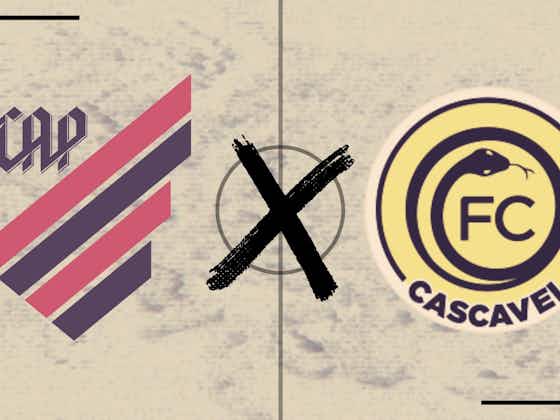 Imagem do artigo:Athletico x FC Cascavel: retrospecto, escalações, arbitragem e onde assistir