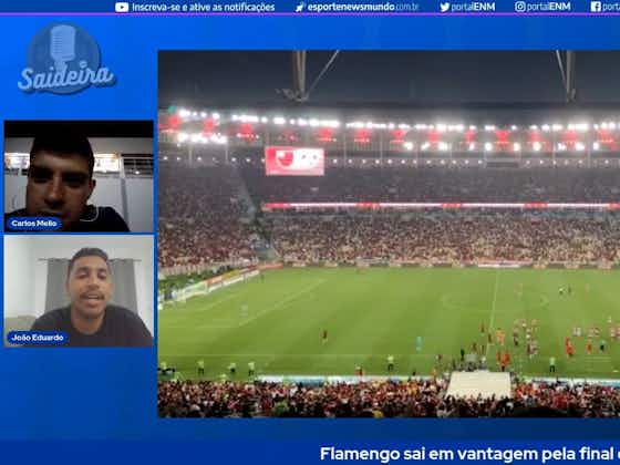 Imagem do artigo:Vitória do Flamengo no Carioca e mais sobre as finais dos estaduais assista ao debate dos jogos no Saideira ENM
