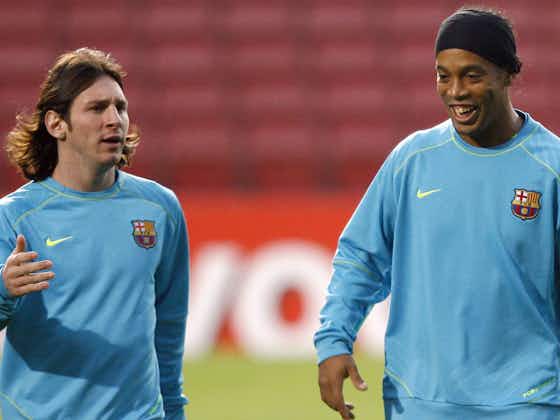 Imagem do artigo:Djalminha coloca Ronaldinho acima de Messi e revela ‘bronca’ no argentino