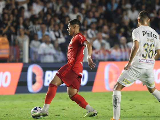 Imagem do artigo:Apesar de gol relâmpago, Inter cede empate para o Santos fora de casa