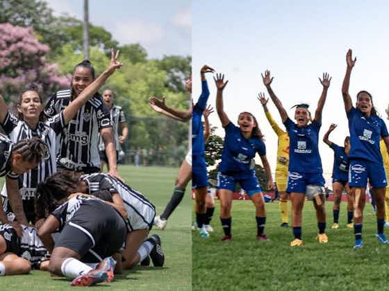 Imagem do artigo:Atlético-MG e Cruzeiro estão na final do Campeonato Mineiro Feminino pela 4ª vez consecutiva