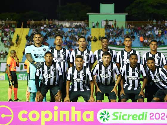 Imagem do artigo:Botafogo enfrenta o Rio Claro em busca da segunda vitória na Copinha