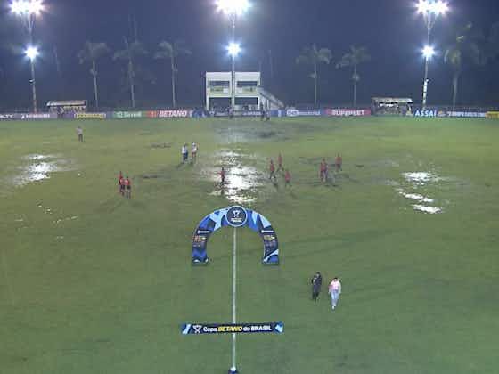 Imagem do artigo:Jogo entre Real Noroeste x Cuiabá é adiado por conta de forte chuva