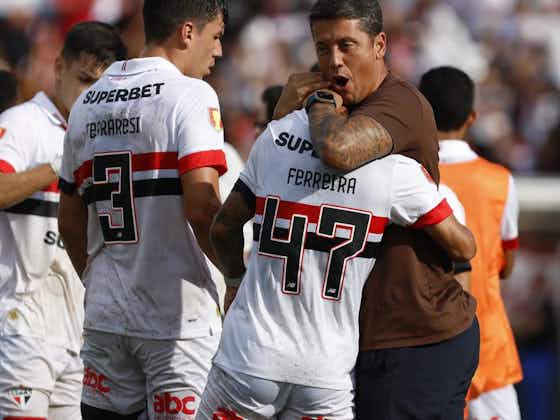 Imagem do artigo:‘Um clube dessa grandeza tem que brigar por títulos’, diz Carpini após classificação do São Paulo