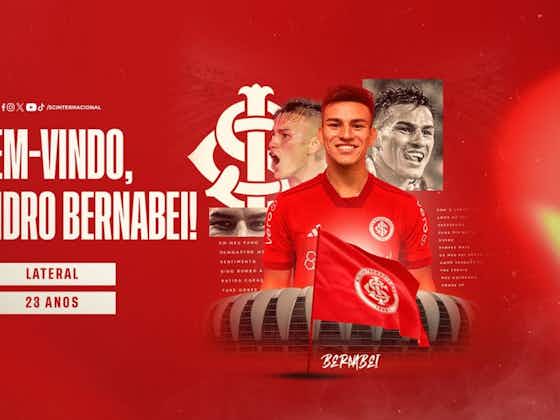 Imagem do artigo:Internacional anuncia contratação do lateral esquerdo Alexandro Bernabei