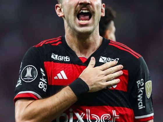 Imagem do artigo:Léo Ortiz celebra gol e valoriza a defesa em sua estreia pelo Flamengo