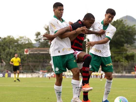 Imagem do artigo:Palmeiras vence o Flamengo pela terceira rodada do Brasileirão Sub 20