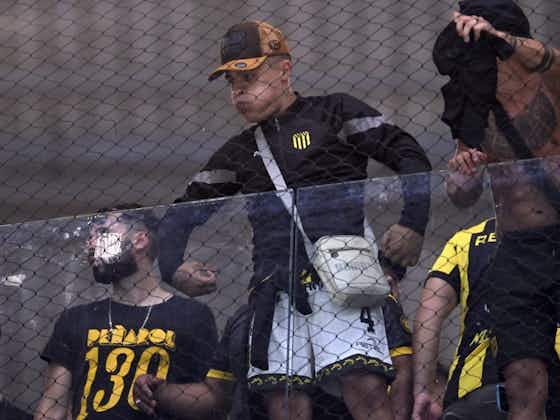Imagem do artigo:Torcedor do Peñarol faz gesto racista na Arena MRV