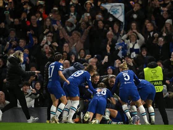 Article image:Chelsea secure UWCL semi-final spot with dramatic penalty shootout victory over Lyon