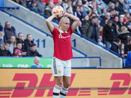 Article image:Manchester United defender Thorisdottir’s season ended by foot injury