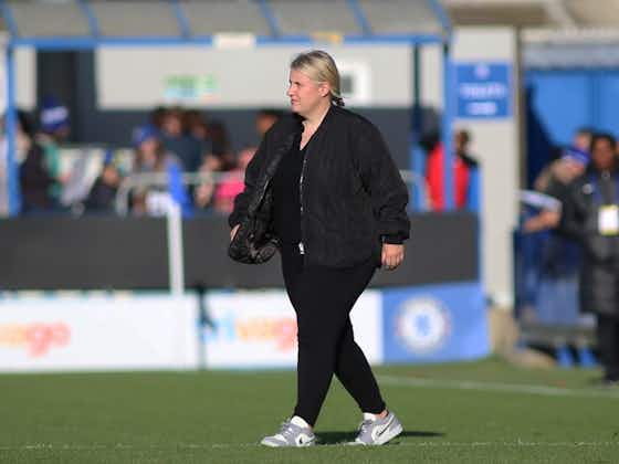 Article image:Chelsea boss Hayes reacts to her side’s latest victory against Aston Villa